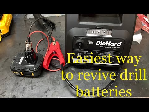 How to Revive a Drill Battery. EASY!!!