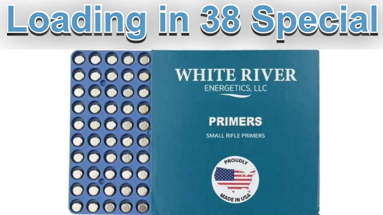 Reloading White River Primers in 38 Special on the Lee Classic Turret Press