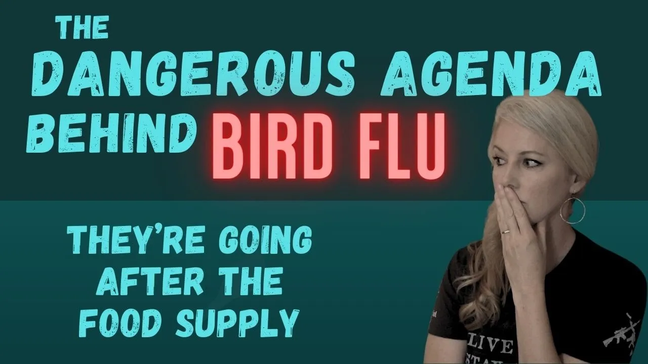 The Dangerous Agenda Behind BIRD FLU - they're going after our food supply