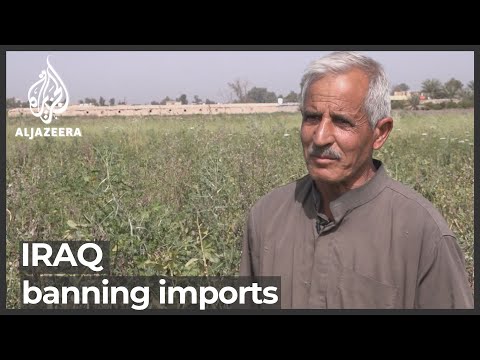 Iraq gov't bans imports to support local farmers