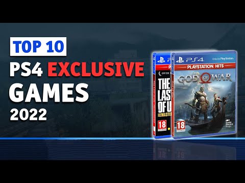 Top 10 PS4 Exclusive Games You MUST See NOW! (2022)