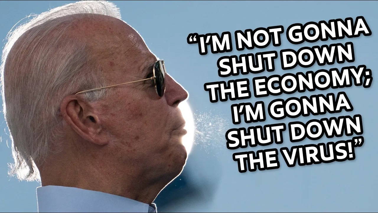 'I'm Not Gonna Shut Down The Economy; I'm Gonna Shut Down the Virus!!' - Microscope on Biden BS!