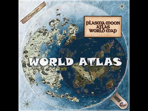 World Atlas by Plasma Moon Exploration