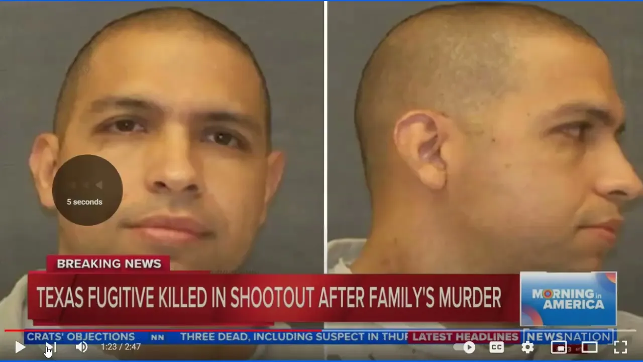 Escaped Texas Inmate Gonzalo Lopez Cartel, Illegal & Mexican Mafia Member Shot & Killed By Police -