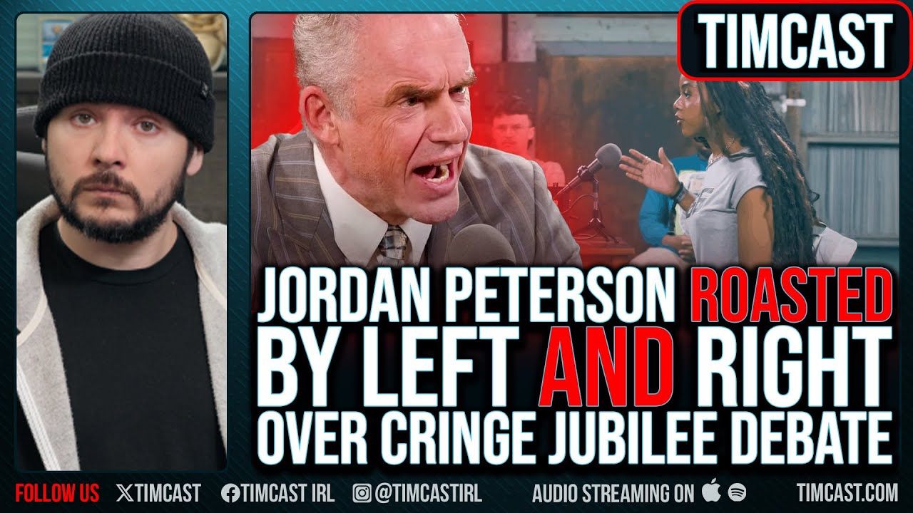 Jordan Peterson ROASTED By Left AND Right Over Cringe Jubilee Debate