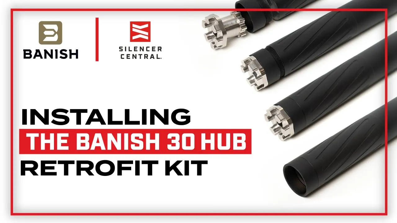 Installing the BANISH 30 HUB Mount Conversion Kit