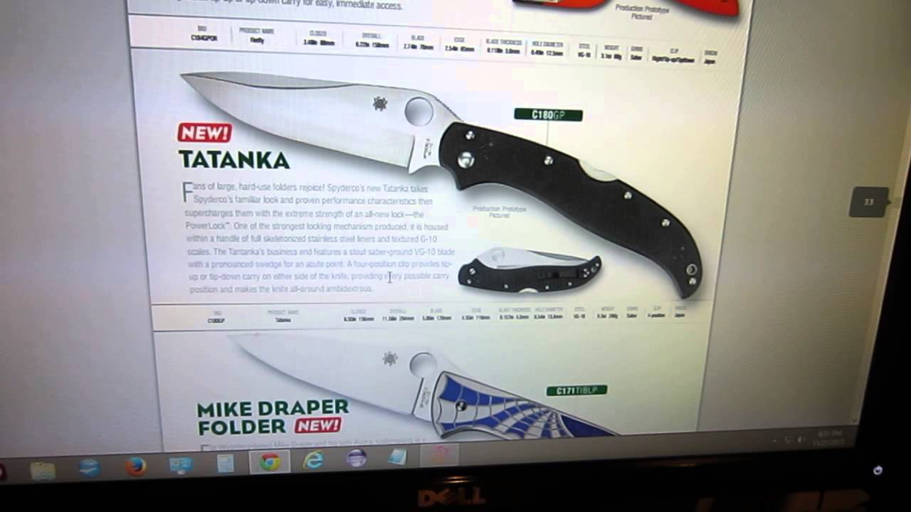 2014 Spyderco Catalog - Let's Take a Look!