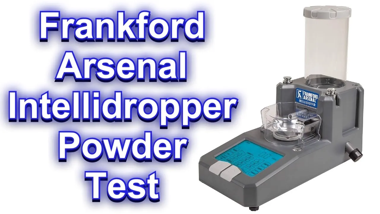 Frankford Arsenal Intellidropper - Testing Different Powders