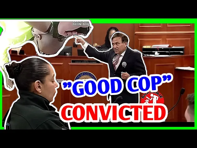 "Good Cop" Convicted Of Not Stopping Bad Cop
