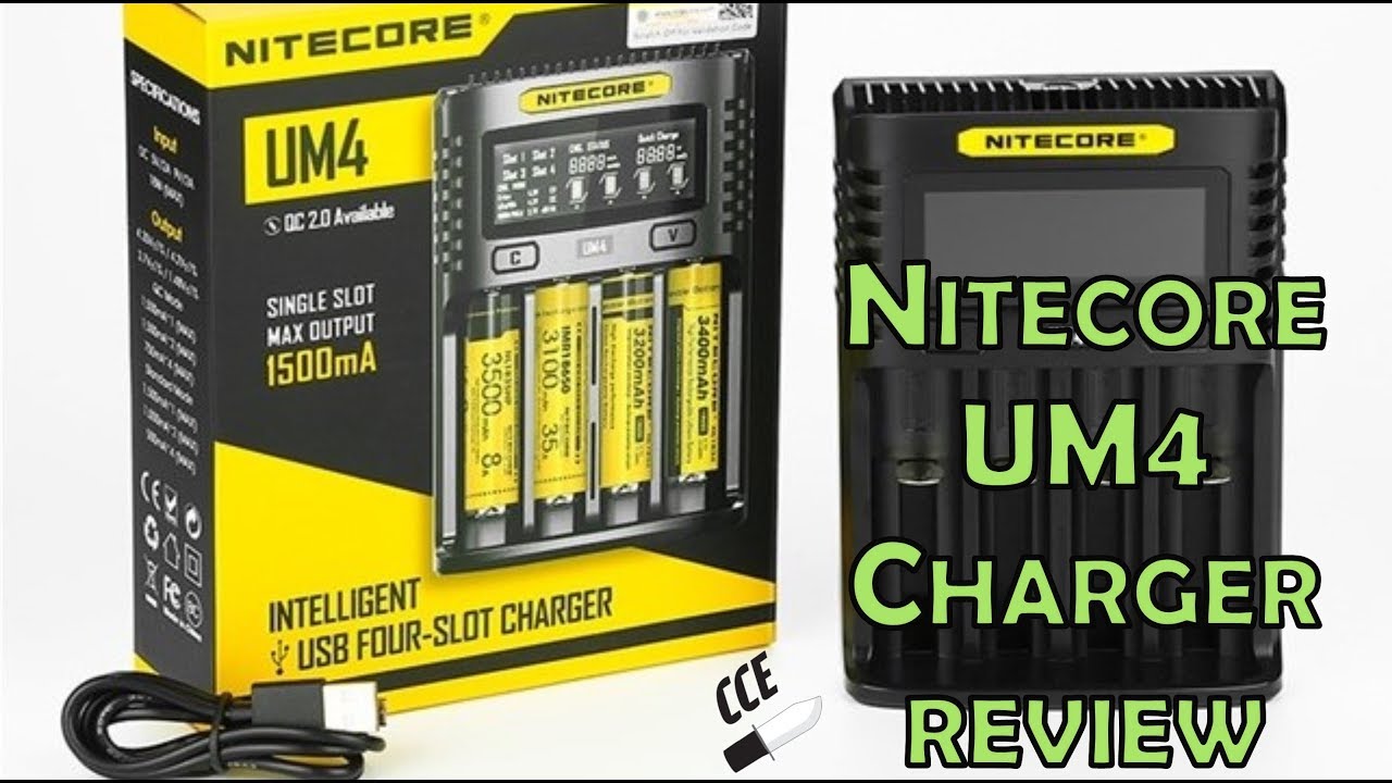 Review: Nitecore UM4 Battery Charger // GearBest 11.11 SALE discount