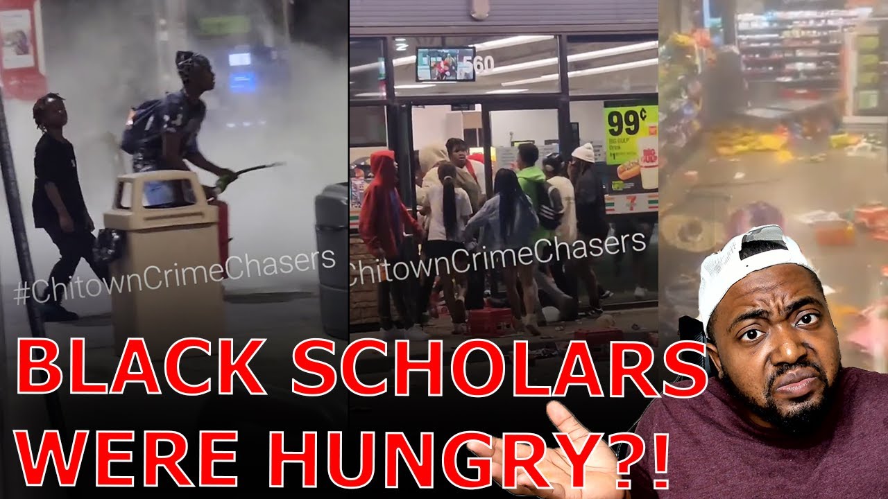 Chicago Teens LOOT And DESTROY Seven Eleven In ANOTHER MASSIVE Teen Takeover Despite Jobs Program! (Black Conservative Perspective)