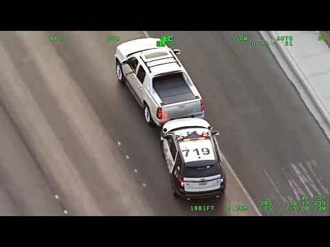 Video Captures Intense Las Vegas Police Pursuit of Carjacking Suspect