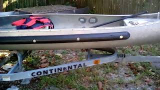 Inboard canoe build