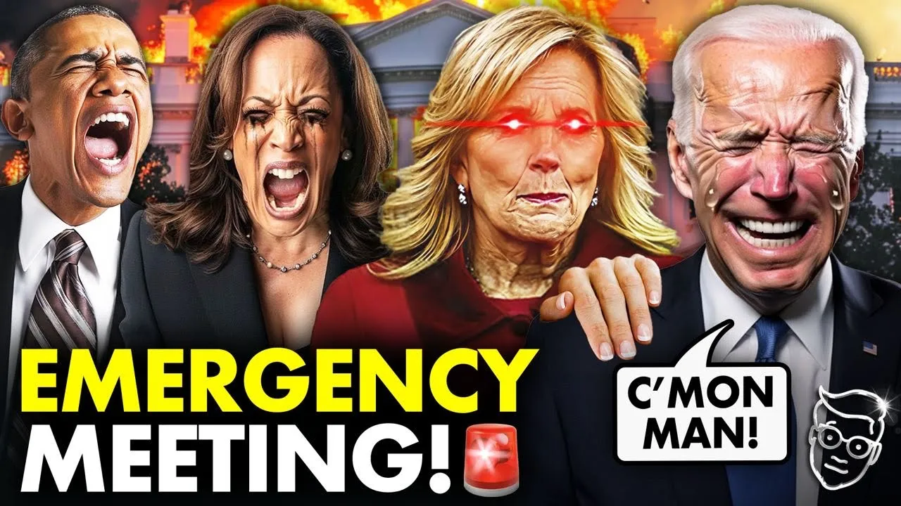 PANIC: ‘Defeated’ Biden RETREATS to EMERGENCY Meeting TODAY To Decide DROP OUT!? Media, DNC Backstab