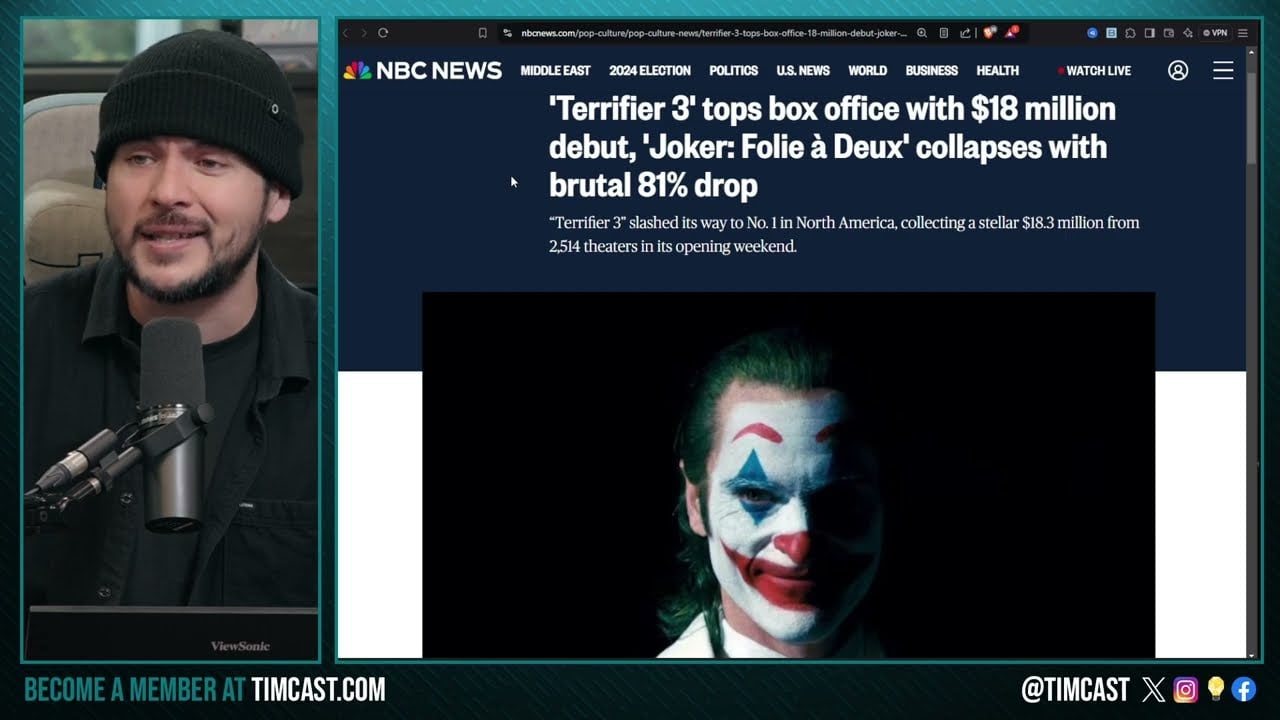 Joker 2 BOMBS, Drops 81%, Conspiracy Theory Says They SABOTAGED Joker ON PURPOSE