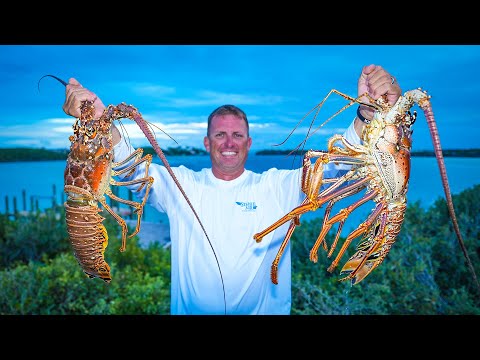 Monster Lobster {Catch Clean Cook} Home Made Lobster Bisque 2.0 (Staniel Cay, Bahamas)