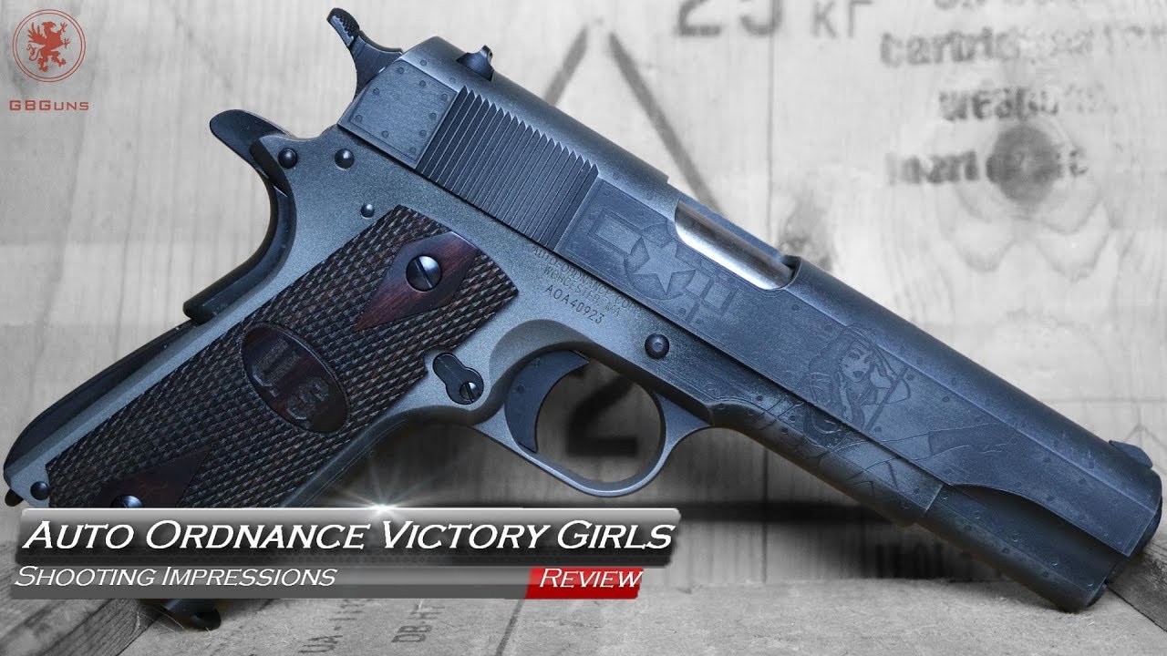 Auto Ordnance Victory Girls 1911 Shooting Impressions