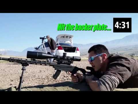 Ruger Precision RimFire 500 Yards "Zombie Head Hunter" Challenge!