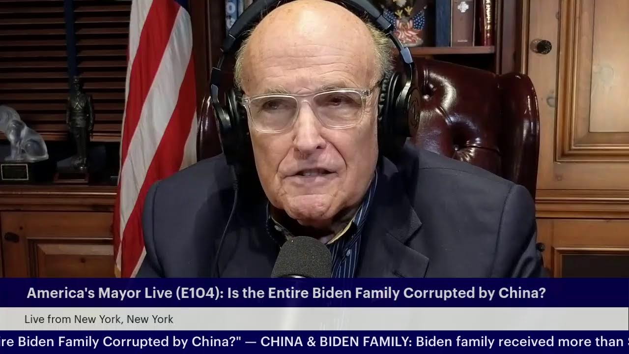 America's Mayor Live (E104): Is the Entire Biden Family Compromised by China?