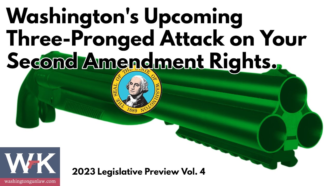 Washington's Upcoming Three-Pronged Attack on Your Second Amendment Rights