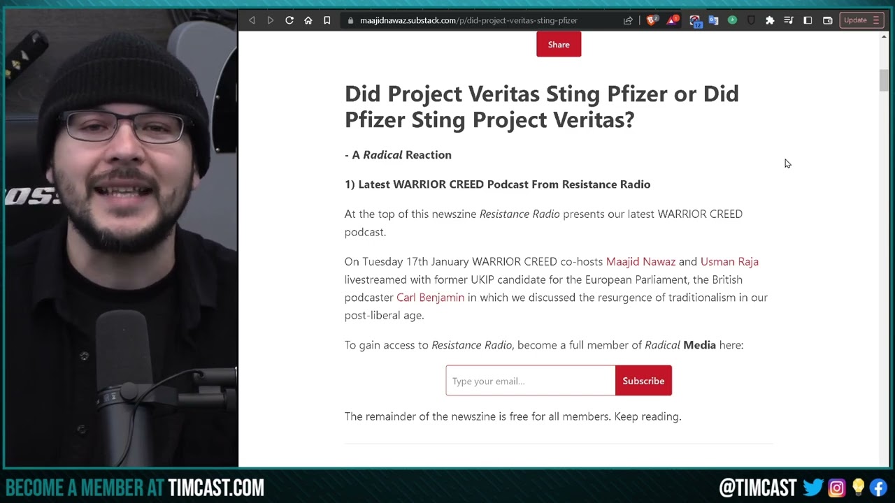 Veritas EXPOSES Pfizer Director ADMITTING To Gain of Function, Theories Emerge Veritas Got TRICKED