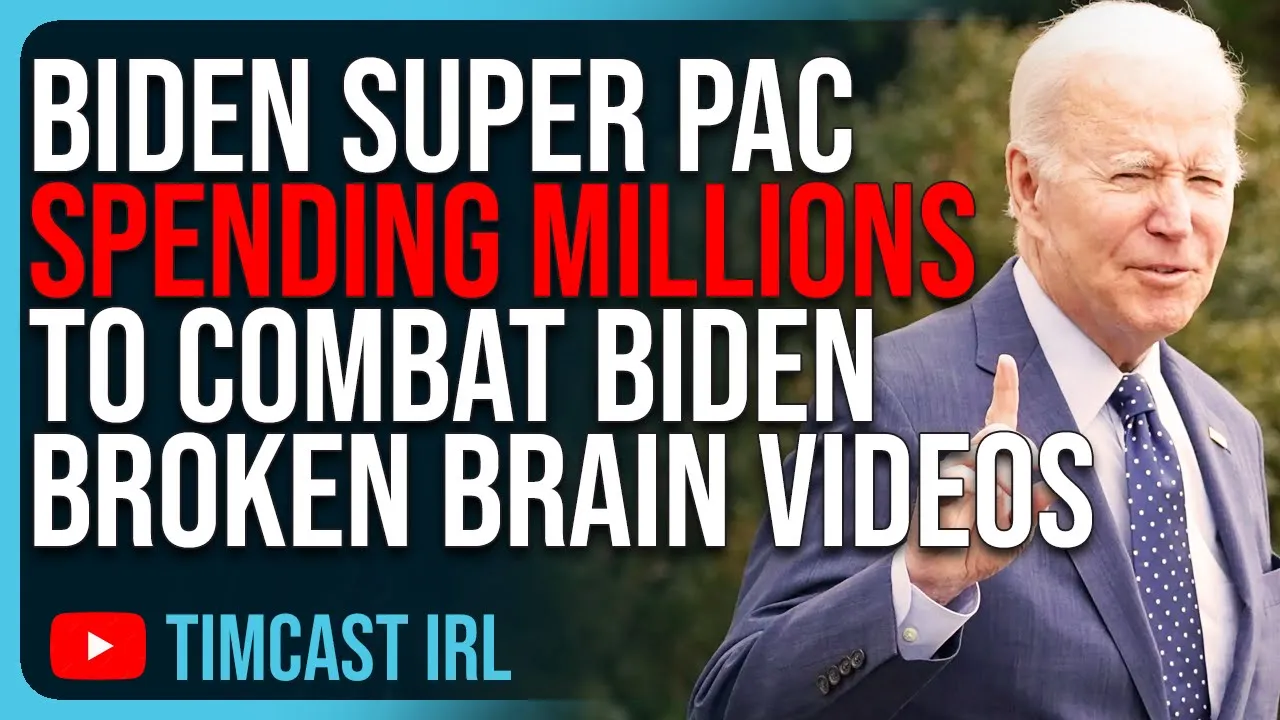 Biden Super PAC Spending MILLIONS To Combat Biden Broken Brain Videos