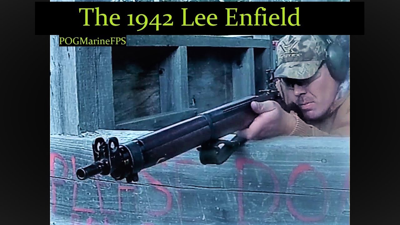 Lee Enfield No-4 MK-1 Long Branch 303 British Bolt Action Rifle LIVE FIRE
