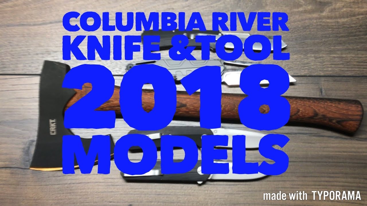 2018 New Releases from CRKT