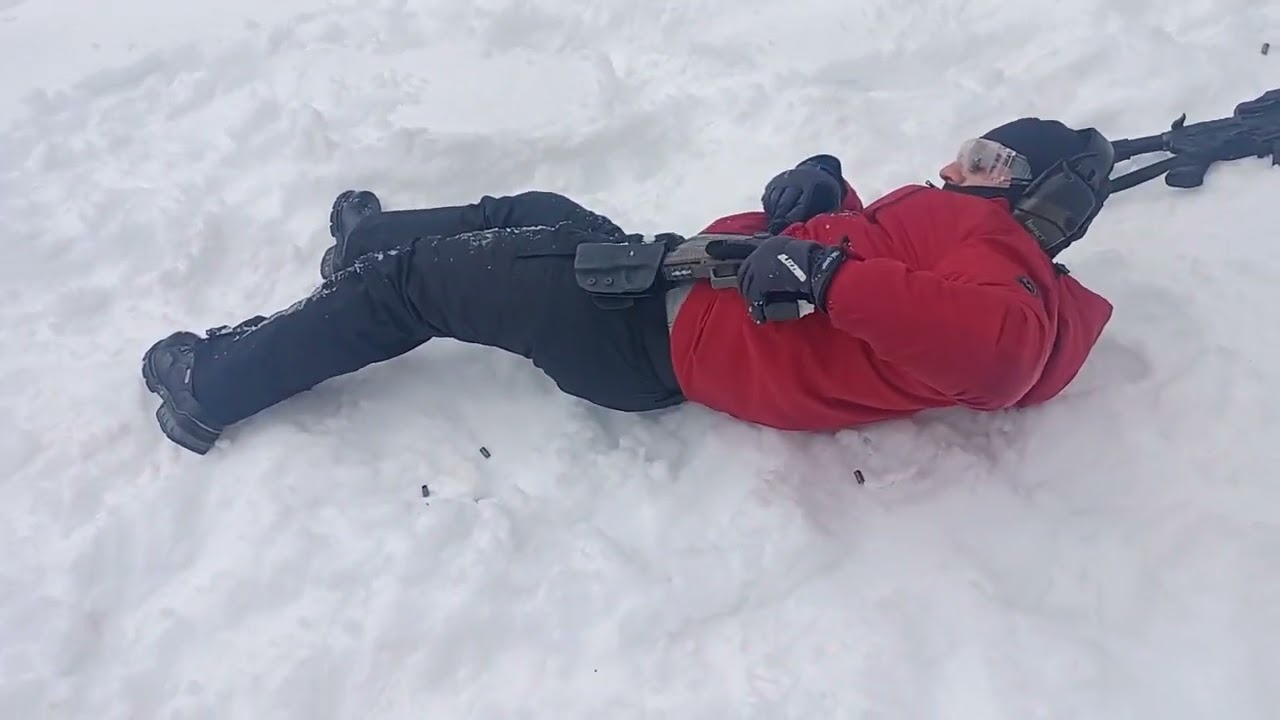 Snow-Crawl shooting exercise