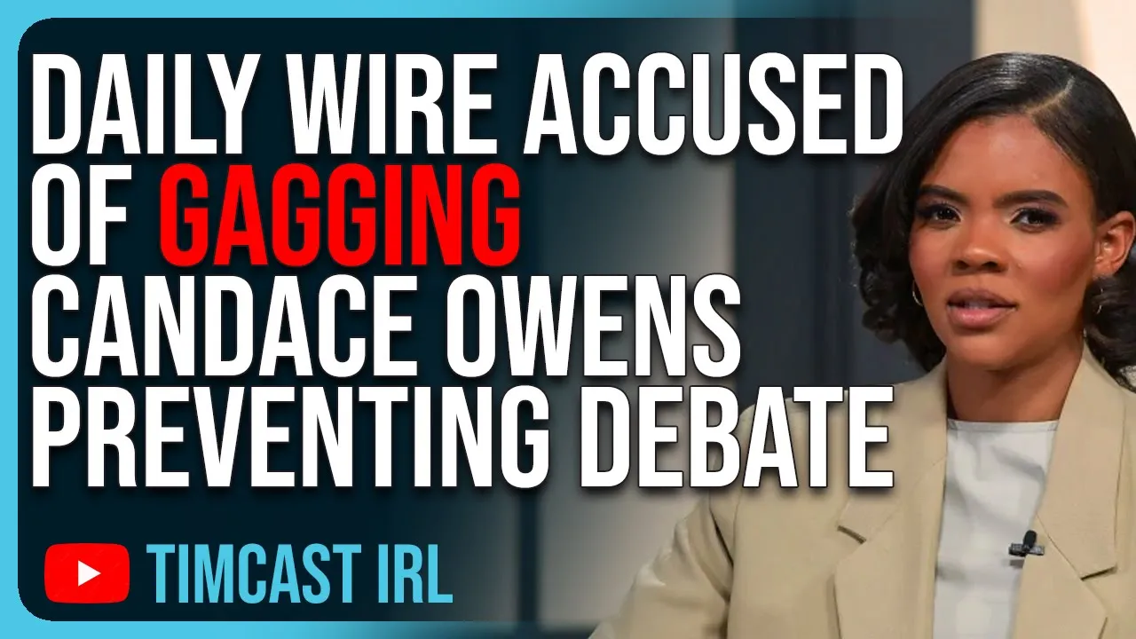 Daily Wire Accused Of GAGGING Candace Owens Preventing Ben Shapiro Debate