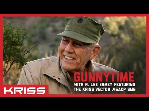GunnyTime with R. Lee Ermey Featuring the KRISS Vector .45ACP SMG