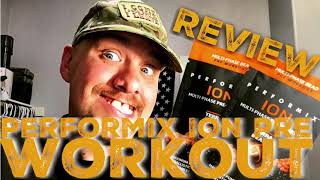 Performix ION pre workout review