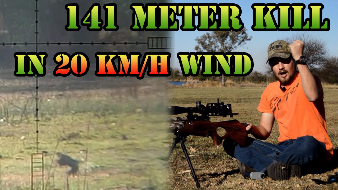 141 Meter Kill Shot In 20kmh Wind