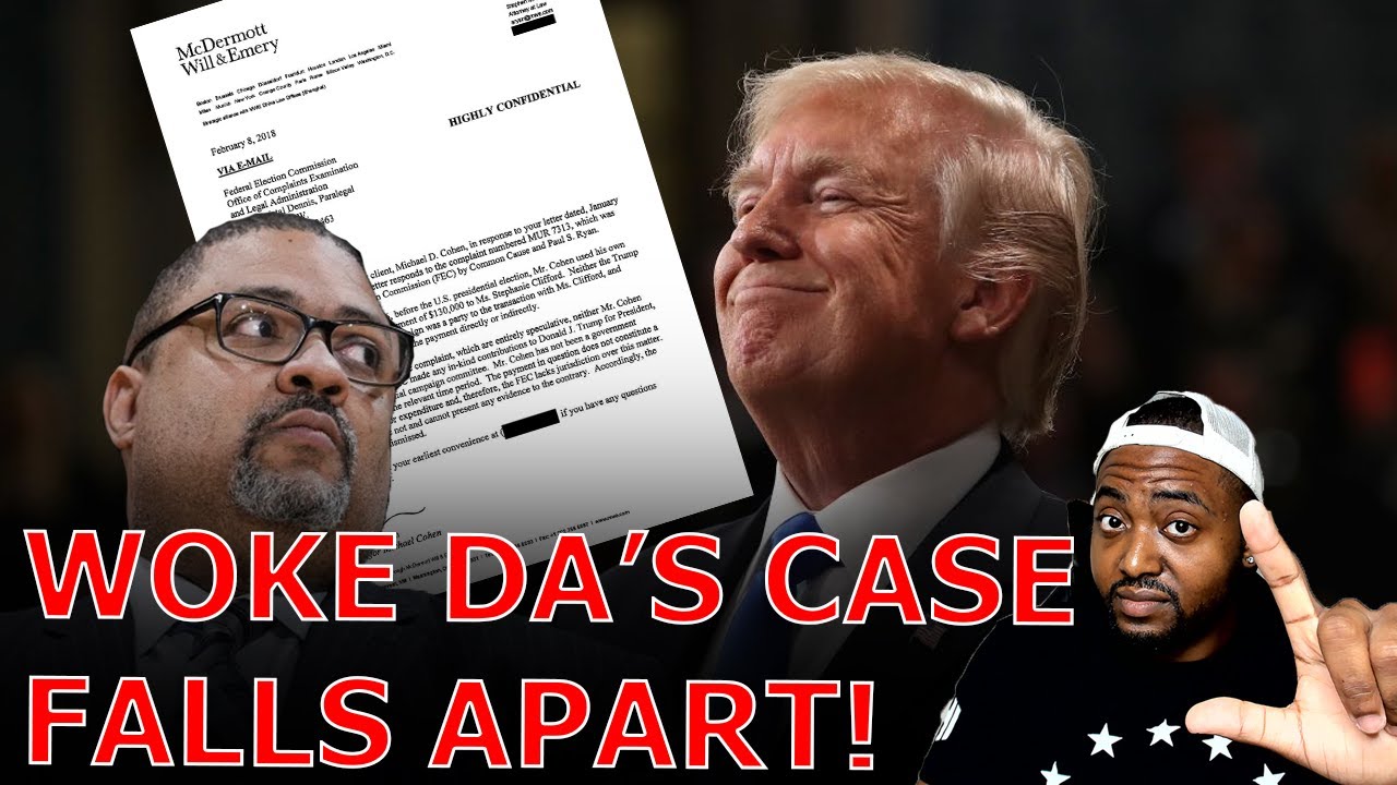 WOKE NYC DA Office PANICS Over WEAK CASE As Bombshell Letter Causes Trump Indictment To IMPLODE! (Black Conservative Perspective)