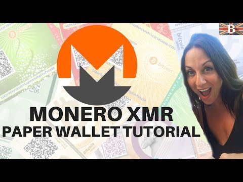 Monero XMR Paper Wallet Tutorial: How To Guide