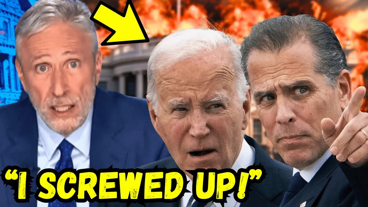 🚨Oops.. Biden MISTAKENLY walks son into Trump's TRAP | Jon Stewart LOSES IT, blames 'Firing Squad'