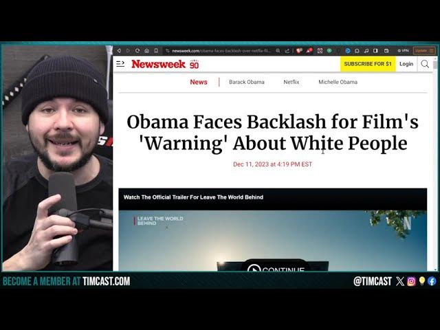 Obama Cyber Attack Film Says DONT TRUST WHITE PEOPLE, Fear Of Social Collapse And NUCLEAR WW3 Grows