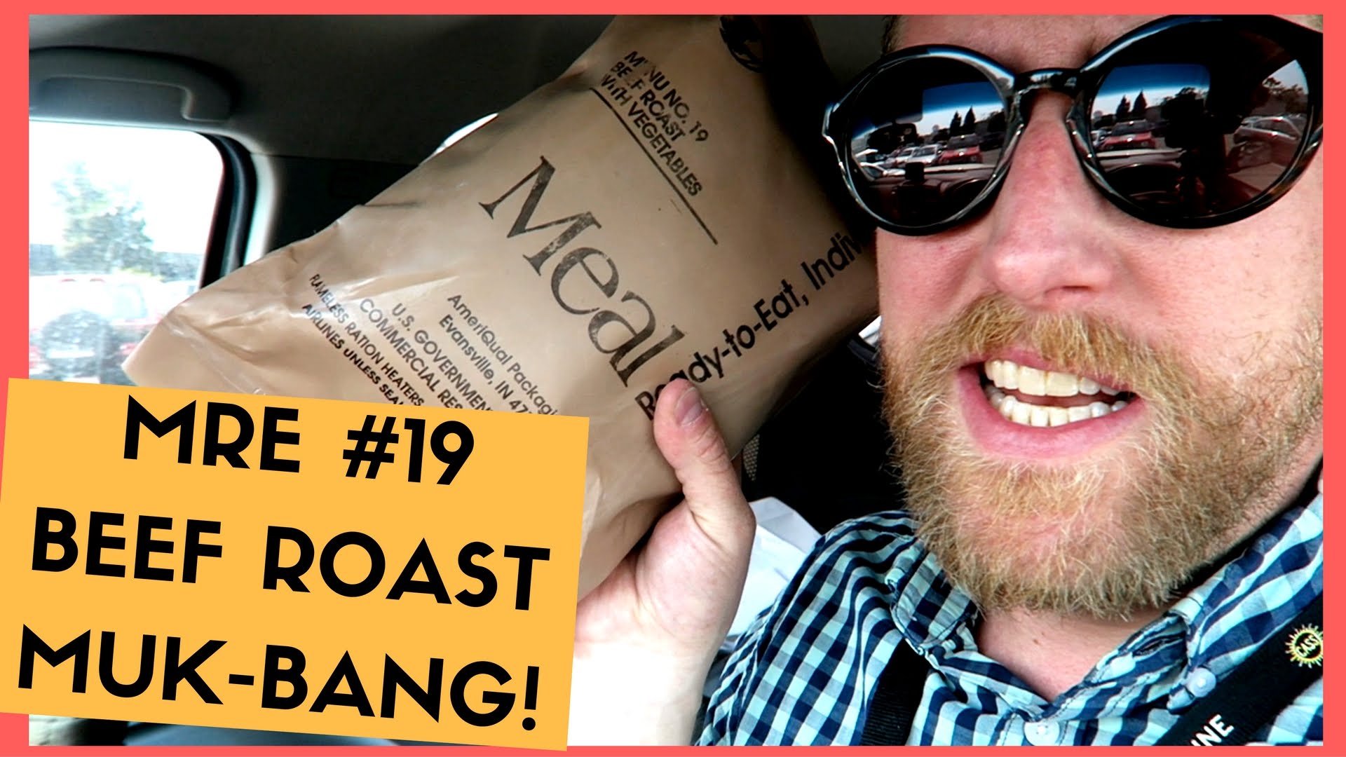 MRE MUK BANG! | Beef Roast & Vegetables Menu #19