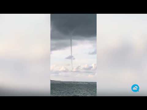 Waterspout in the Dominican Republic