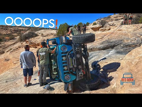 ROLL OVER on Wipeout Hill! Easter Jeep Safari 2021