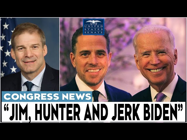 'THE UNCLE IS IN' Biden CRIES after Jim Jordan promises JAILTIME for 'son & brother'...Hunter fleds