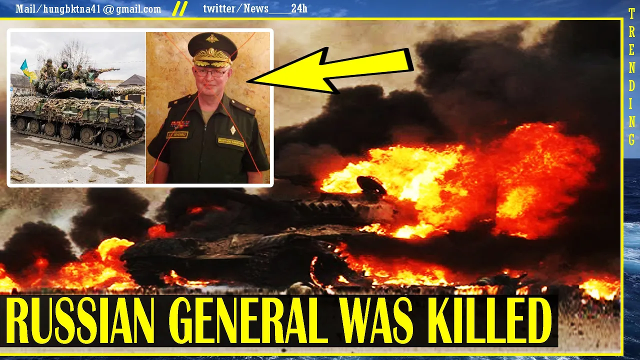 PUTIN panics when Ukraine destroys top general and 100 soldiers and giant Russian armored convoy