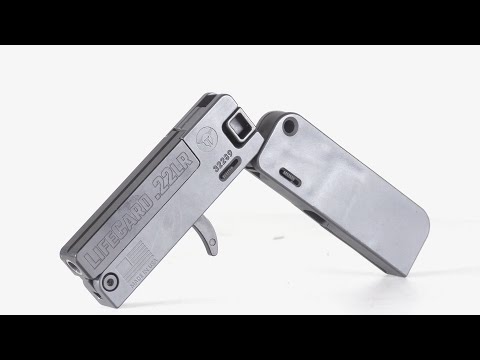 TrialBlazer Life Card - A Cool Folding 22LR Pistol