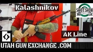 SHOT Show - 2018 Kalashnikov's 12 Gauge AK & Full Booth Interview!!
