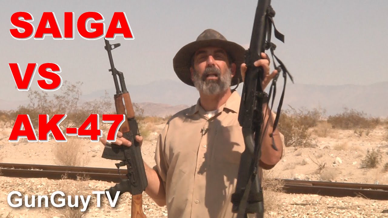 Saiga 7.62x39 rifle vs Wasr AK-47