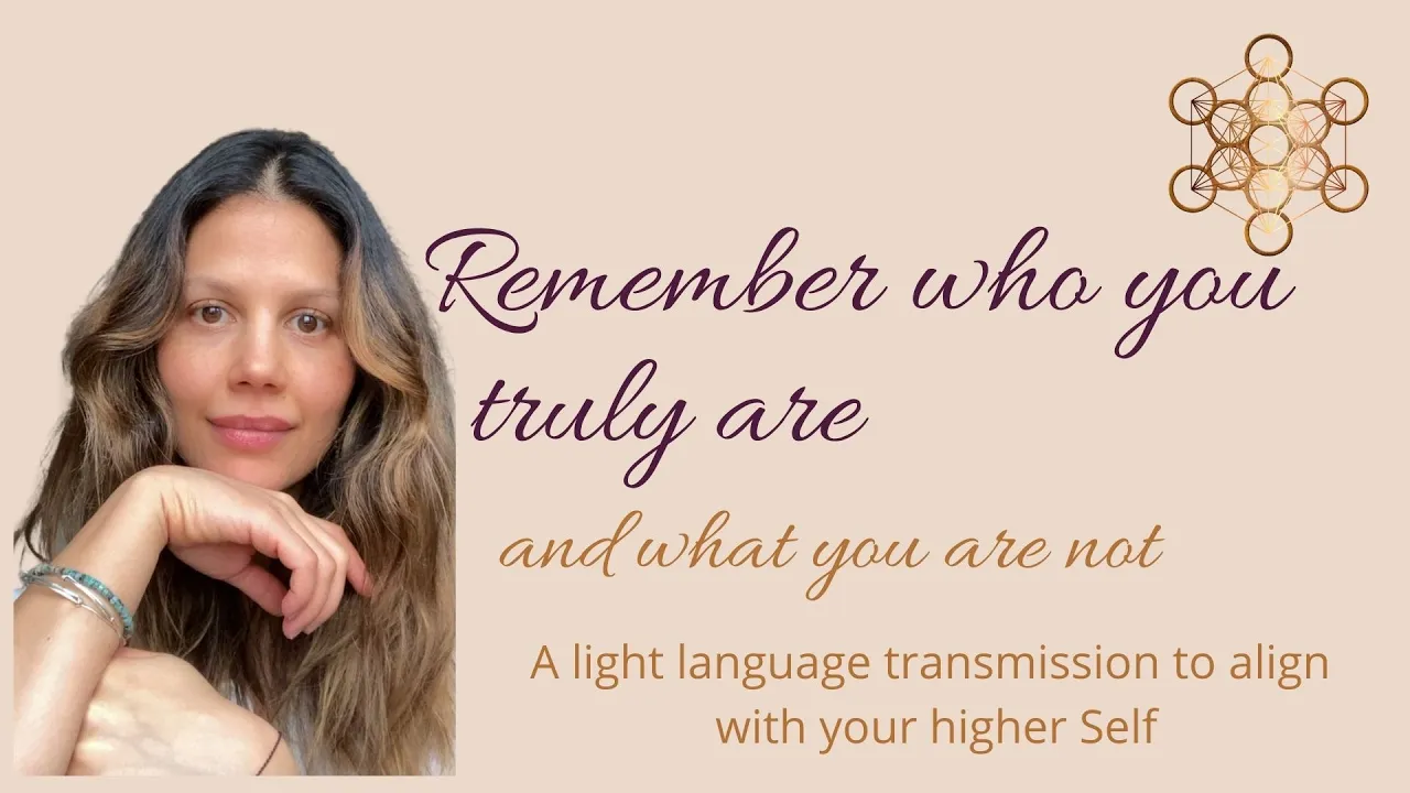 Light language healing and activation to remember who you are.