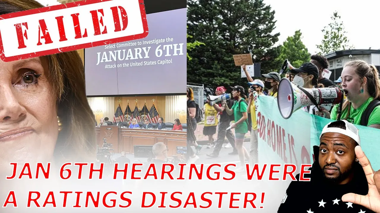 Democrat's Jan 6th Hearings Ratings Wet The Bed As WOKE Protestors BLOCKADE To SHUTDOWN SCOTUS!