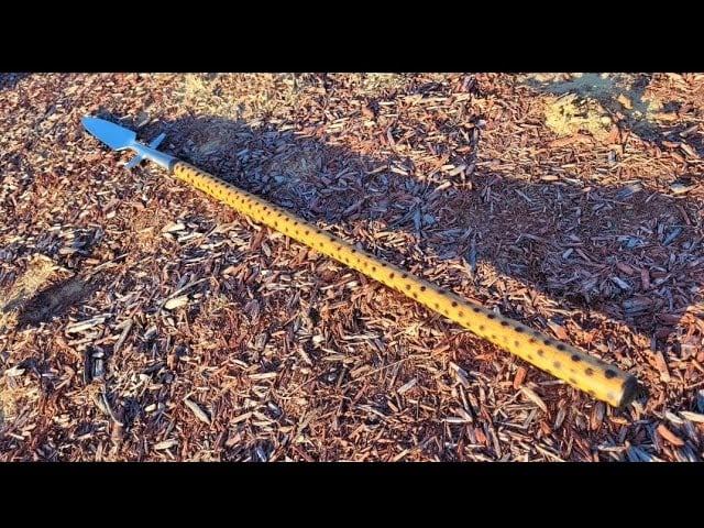 Refinishing Haft To Short Windlass Broad Winged Viking Spear