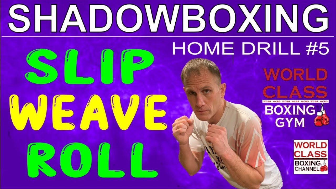 How To Slip, Weave, and Roll | Shadow Boxing Drill For Home | Tom Yankello's Drill #5