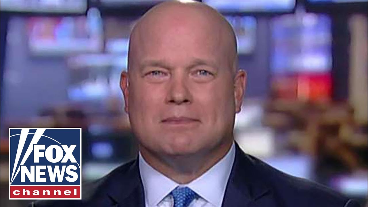 Matt Whitaker calls bureaucratic leakers 'cowards'